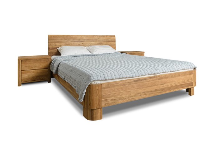 Кровать Норд 160х200 коричневого цвета