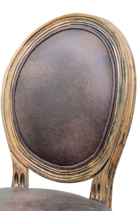 Стул Volker antique gold с каркасом из массива - лучшие Обеденные стулья в INMYROOM