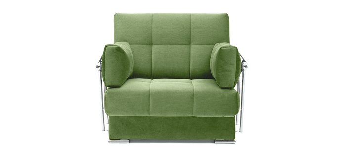 Кресло раскладное Дудинка Galaxy зеленого цвета - купить Интерьерные кресла по цене 21990.0
