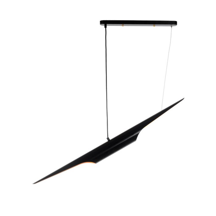 Подвесной светильник Plait Black Pendant из металла