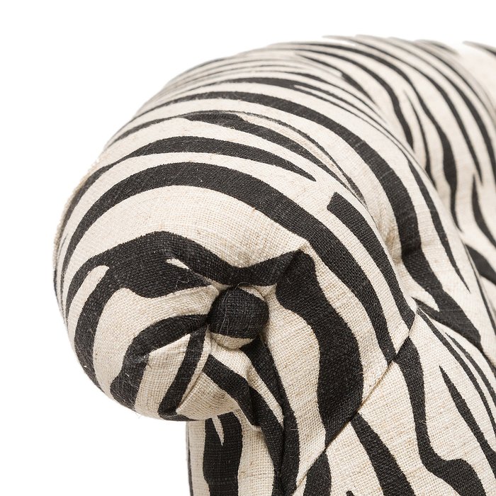 Кресло Amelie French с рисунком шкуры зебры - купить Интерьерные кресла по цене 31000.0