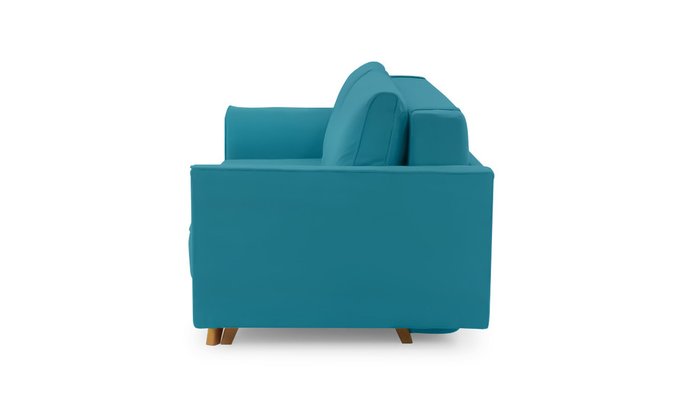 Прямой диван-кровать Майами Лайт темно-голубого цвета - лучшие Прямые диваны в INMYROOM