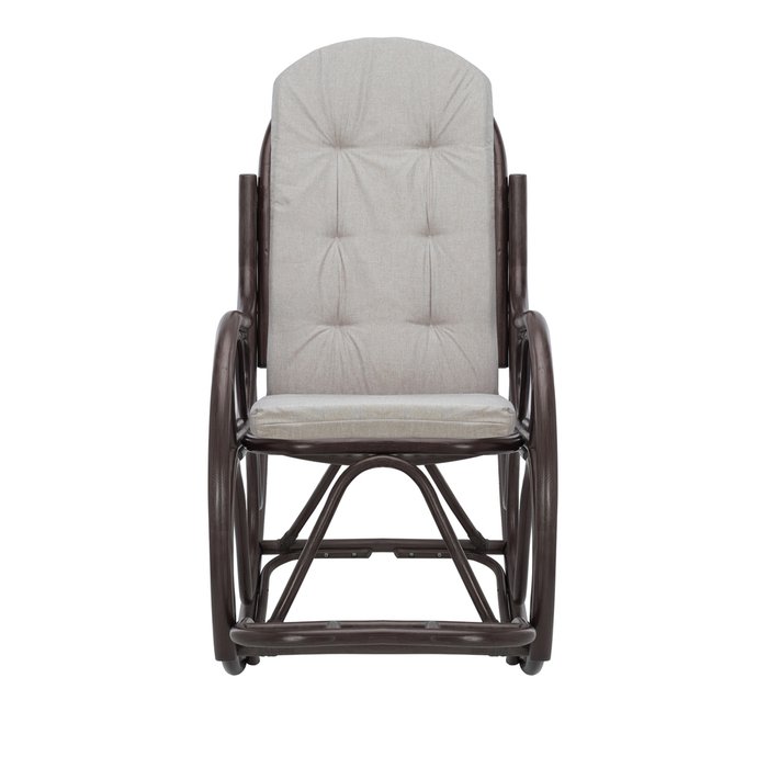 Кресло-качалка Classic из натурального ротанга с подушкой - купить Интерьерные кресла по цене 14060.0