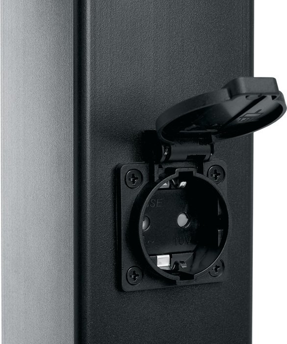 Уличный наземный светильник IP44 с розеткой Feron Берлин DH0206 11682 E27, 220V, черный - купить Наземные светильники по цене 3760 Уличный наземный светильник IP44 с розеткой Feron Берлин DH0206 11682 E27, 220V, черный - купить Наземные светильники по цене 3760