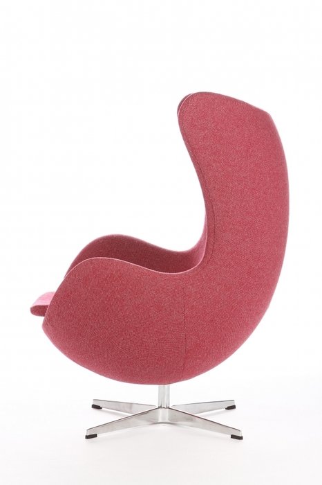  Кресло Egg розовое ткань - купить Интерьерные кресла по цене 39900.0