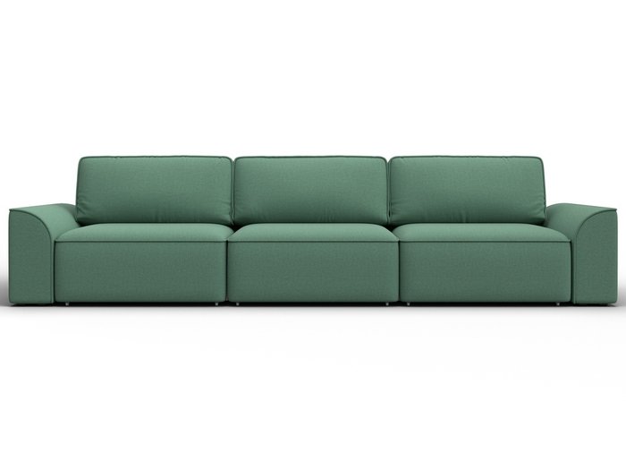 Диван-кровать Лига-048 Лонг зеленого цвета - купить Прямые диваны по цене 95990 Диван-кровать Лига-048 Лонг зеленого цвета - купить Прямые диваны по цене 95990