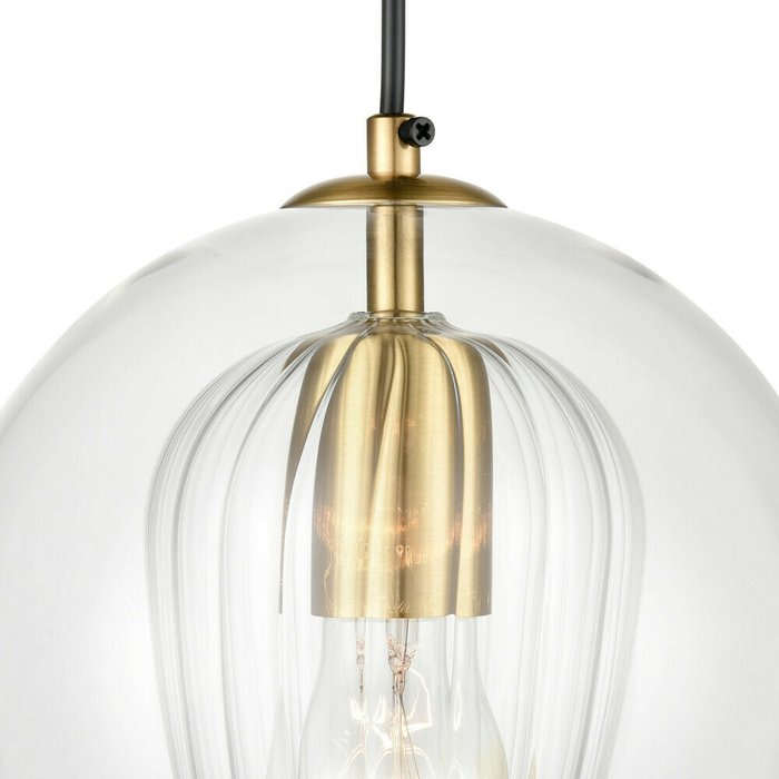 Подвесной светильник Bello со стеклянным плафоном  - лучшие Подвесные светильники в INMYROOM