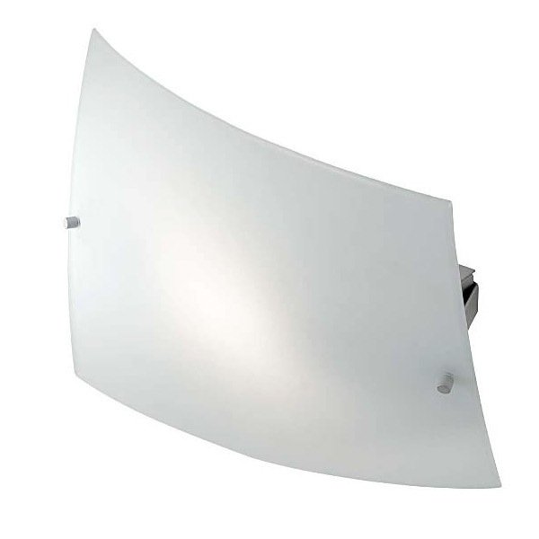 Настенный светильник Studio Italia Design с плафоном из выдувного стекла белого цвета