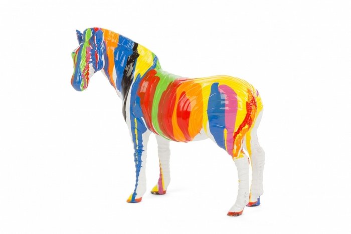 Статуэтка Конь разноцветный - купить Фигуры и статуэтки по цене 4315.0