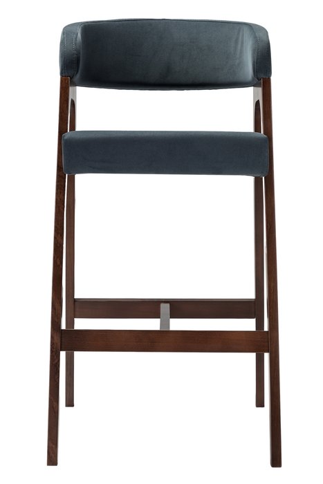 Кресло барное Baxter серо-коричневого цвета - купить Барные стулья по цене 18490.0