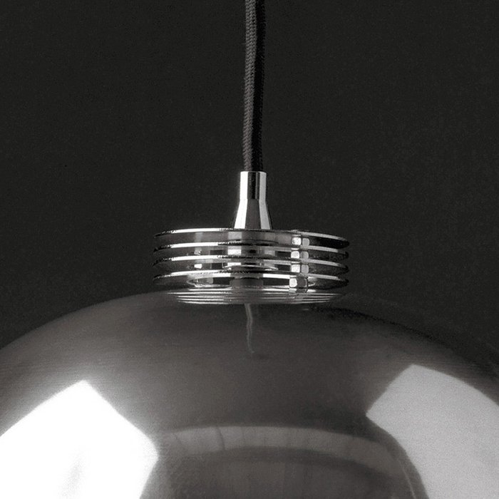 Подвесной светильник Catellani & Smith AGO с плафоном из металла стального цвета - лучшие Подвесные светильники в INMYROOM
