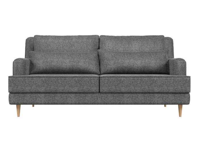 Прямой диван Джерси серого цвета - купить Прямые диваны по цене 40999.0