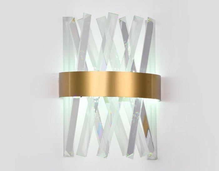Настенный светодиодный светильник Traditional золотого цвета - лучшие Бра и настенные светильники в INMYROOM