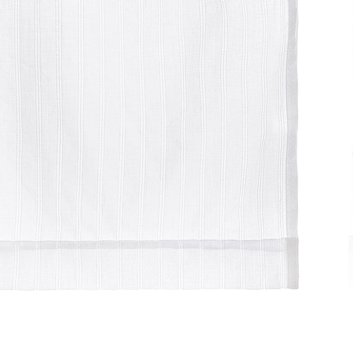 Тюль из хлопка Essential 140х290 белого цвета - лучшие Шторы в INMYROOM