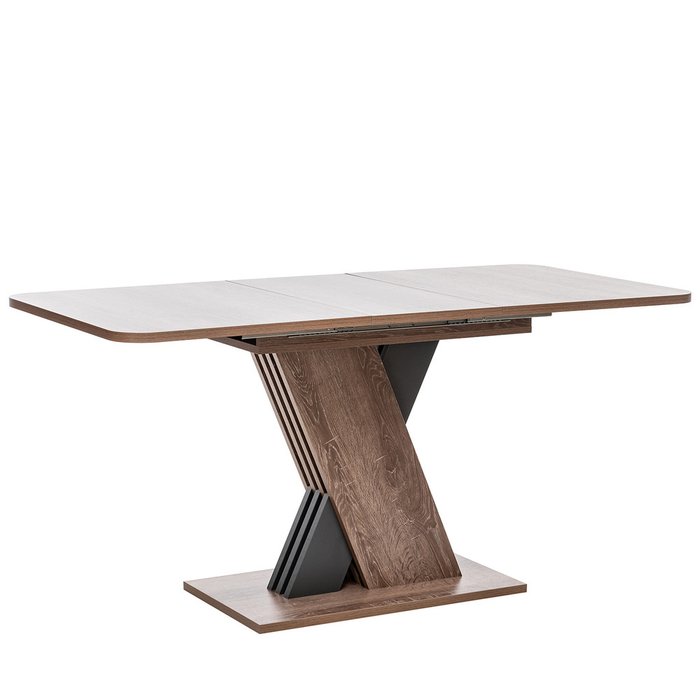 Раздвижной обеденный стол Гросс коричневого цвета  - лучшие Обеденные столы в INMYROOM