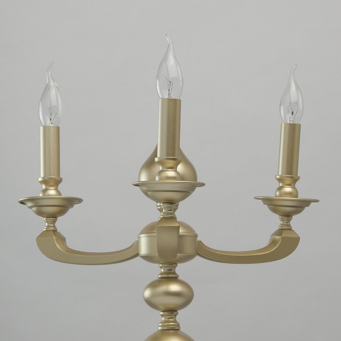Настольная лампа Дель Рей золотого цвета - купить Настольные лампы по цене 22200.0