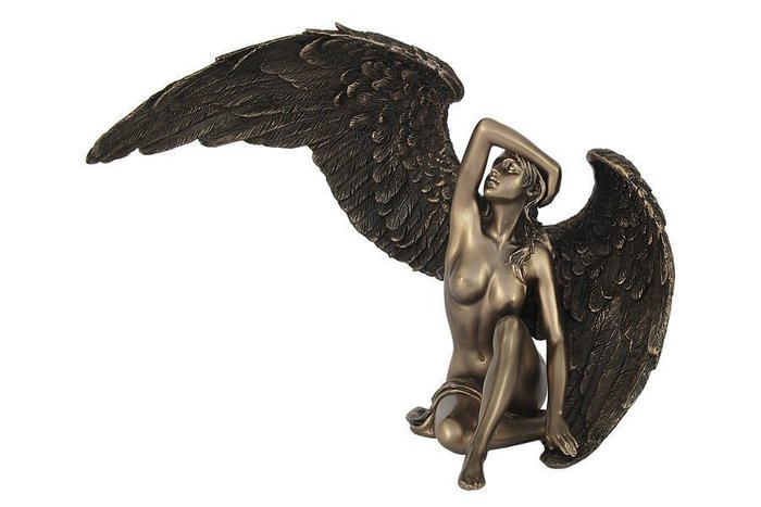 Статуэтка Ангел с поднятым крылом