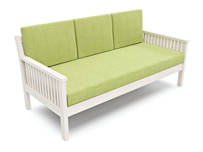 Диван-кровать Норман Б светло-зеленого цвета - лучшие Прямые диваны в INMYROOM