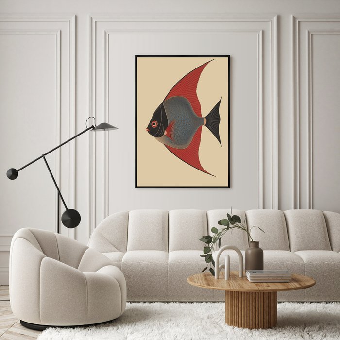 Репродукция картины Angel Fish, No 2, 2024г. - лучшие Картины в INMYROOM