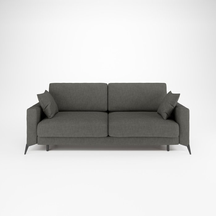 Диван-кровать Наоми темно-серого цвета - купить Прямые диваны по цене 74349.0