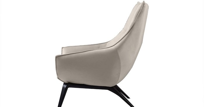 Кресло Ermes серого цвета  - купить Интерьерные кресла по цене 49900.0