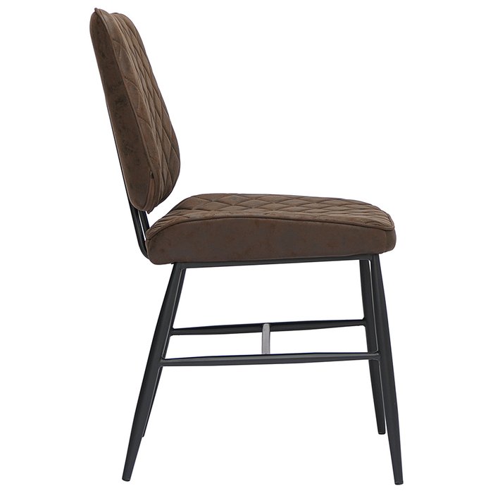 Стул Maril темно-коричневого цвета - лучшие Обеденные стулья в INMYROOM