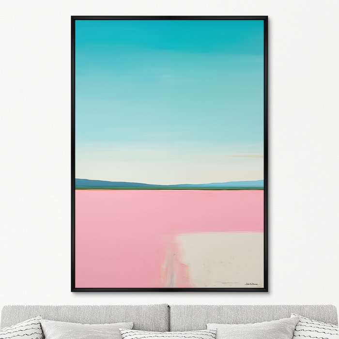 Репродукция картины Landscape collection, Lines of Blue, No 1, 2024г. - купить Картины по цене 24999.0