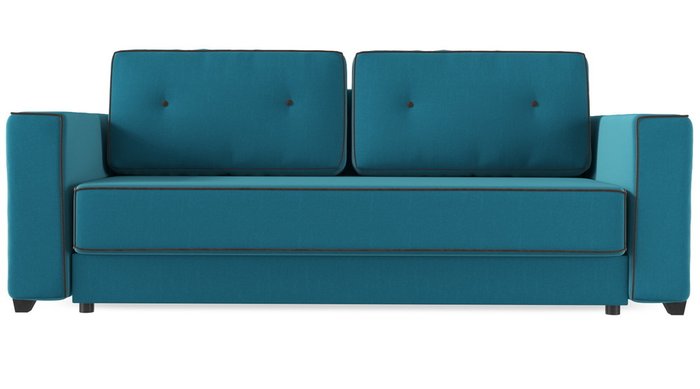 Диван-кровать Принстон (Сильвио) Azur голубого цвета - купить Прямые диваны по цене 19760.0