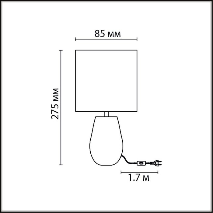 Настольная лампа декоративная Akivi 8147/1Т - лучшие Настольные лампы в INMYROOM Настольная лампа декоративная Akivi 8147/1Т - лучшие Настольные лампы в INMYROOM