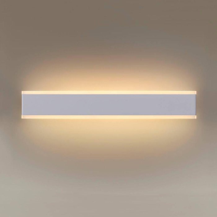 Настенный светодиодный светильник Stravi белого цвета - лучшие Бра и настенные светильники в INMYROOM