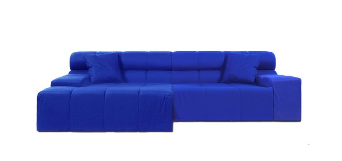 Диван Tufty-Time Sofa Blue Шерсть  