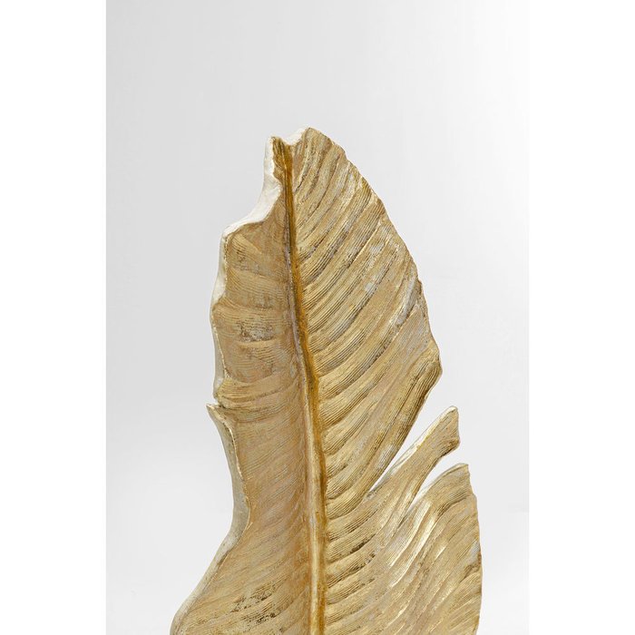 Предмет декоративный Leaf золотого цвета - лучшие Фигуры и статуэтки в INMYROOM
