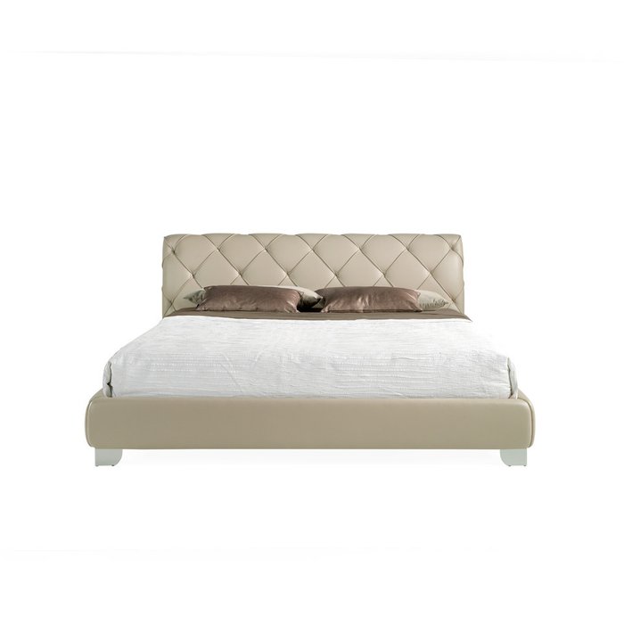 Кровать с мягким изголовьем 180х200 - лучшие Кровати для спальни в INMYROOM