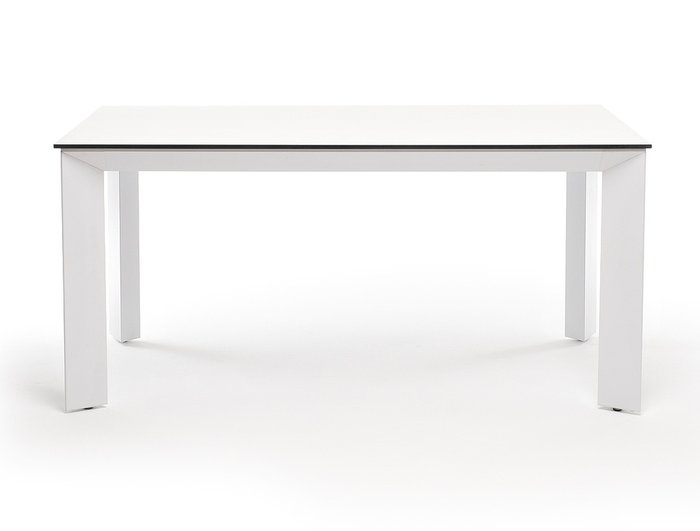 Обеденный стол Венето белого цвета - купить Садовые столы по цене 95200.0