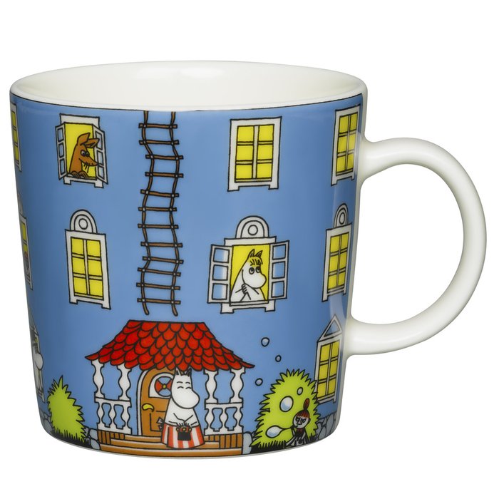 Кружка Moomin Муми-дом из фарфора Кружка Moomin Муми-дом из фарфора