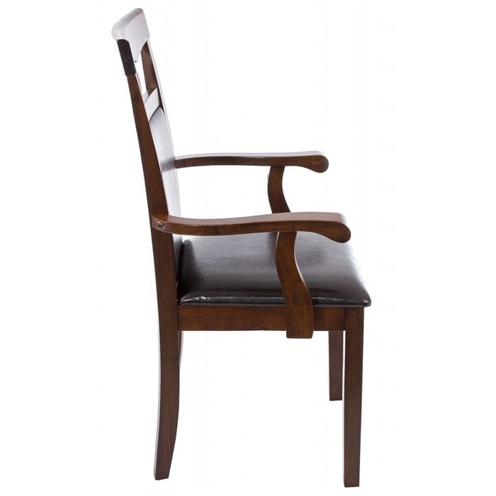 Кресло Luiza темно-коричневого цвета - лучшие Обеденные стулья в INMYROOM