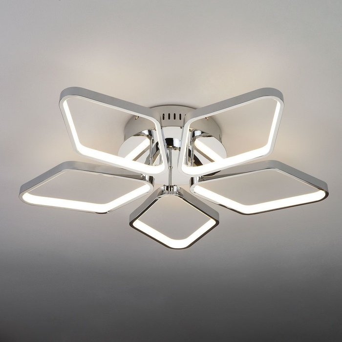 Потолочный LED светильник 90081/5 хром Kalifea Потолочный LED светильник 90081/5 хром Kalifea