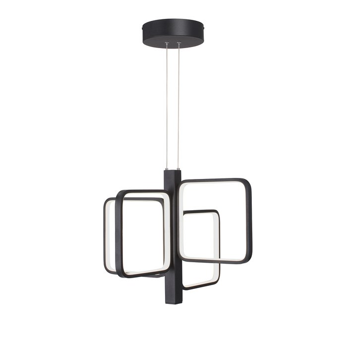 Подвесной светильник V3968-1/4S (пластик, цвет черный) - лучшие Подвесные светильники в INMYROOM