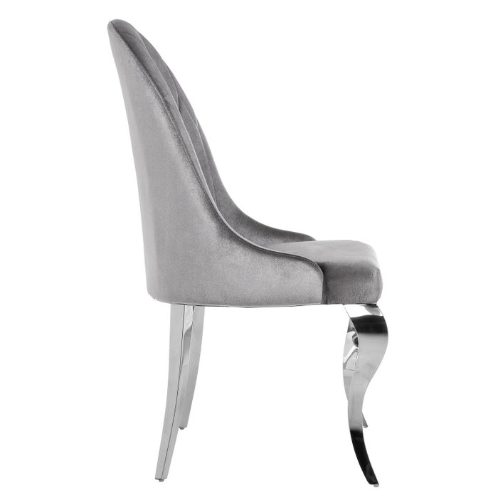Обеденный стул Gustav серого цвета - купить Обеденные стулья по цене 18110.0
