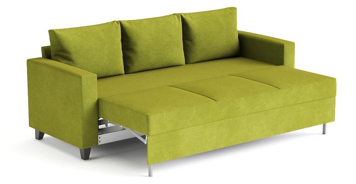 Диван-кровать Эмилио зеленого цвета - лучшие Прямые диваны в INMYROOM