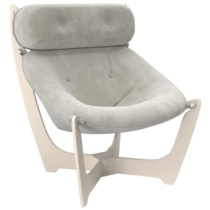 Кресло для отдыха серого цвета