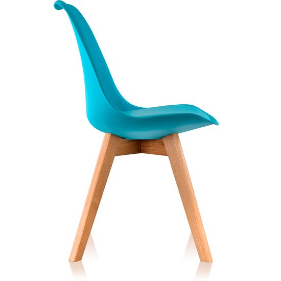 Стул Jerry Soft голубого цвета - лучшие Обеденные стулья в INMYROOM