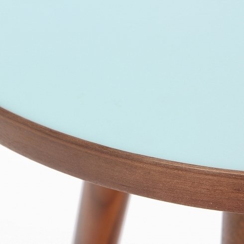 Кофейный столик Sputnik с круглой столешницей из меламина - лучшие Кофейные столики в INMYROOM