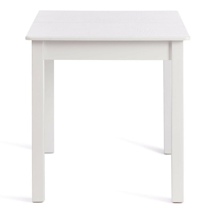 Раздвижной обеденный стол Moss белого цвета - лучшие Обеденные столы в INMYROOM
