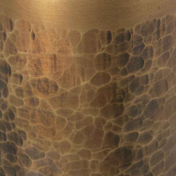 Ваза Латунь Металл Отделка состаренная 18 x 18 x 36 cm - лучшие Вазы  в INMYROOM