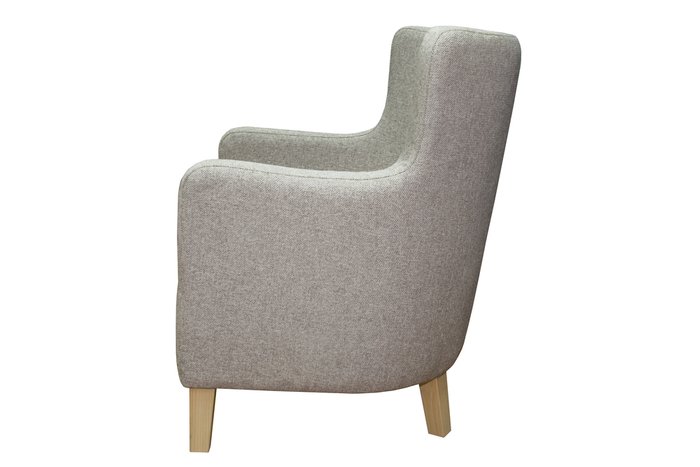Кресло Antonio-C серого цвета - лучшие Интерьерные кресла в INMYROOM