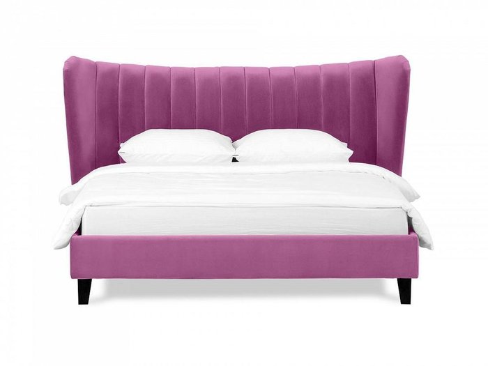 Кровать Queen Agata L 160х200 пурпурного цвета - купить Кровати для спальни по цене 71640.0