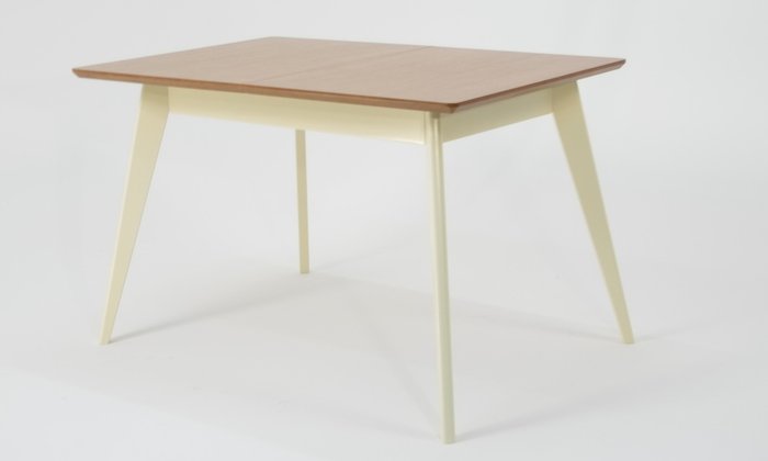 Стол раздвижной обеденный Сканди со столешницей светло-коричневого цвета - лучшие Обеденные столы в INMYROOM