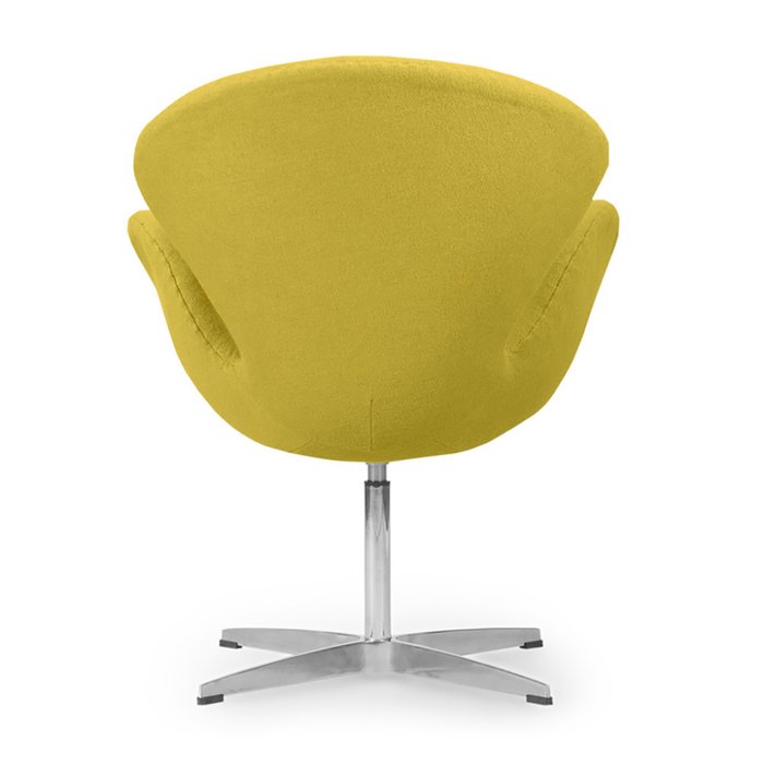 Кресло Swan желтого цвета - купить Интерьерные кресла по цене 29900.0