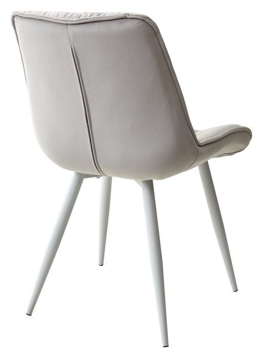 Стул Monaco светло-серого цвета - лучшие Обеденные стулья в INMYROOM